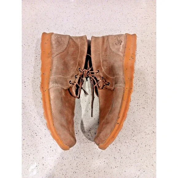 Danner Forest Chukka Bracken Leather Boots Men's 9.5 D Brown Rubber Sole Work - Picture 8 of 10